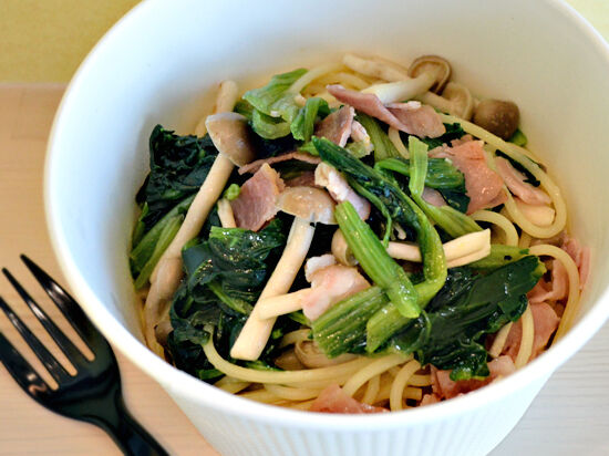 おうちで出来たて★醤油が香る和風パスタ