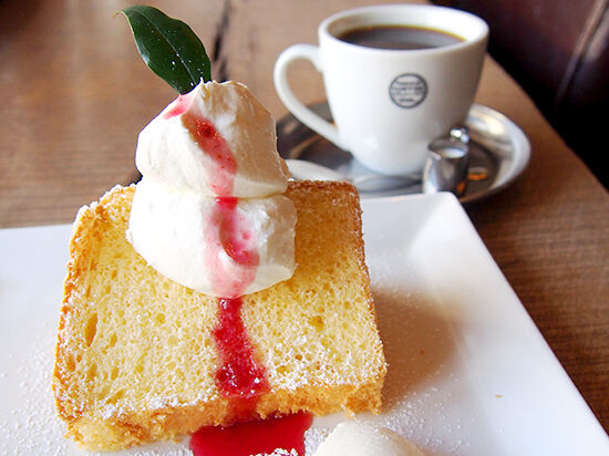 人気カフェの愛されシフォンケーキ☆