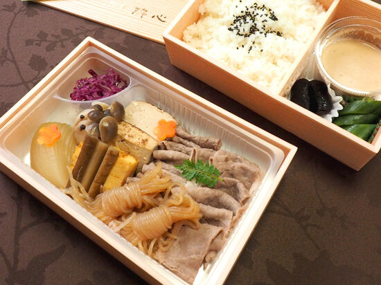 とちぎ和牛に舌鼓♪割烹の贅沢2段弁当☆