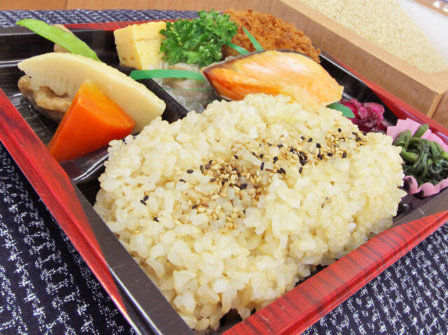 選べるごはんが嬉しい！お米屋さんのこだわり弁当☆