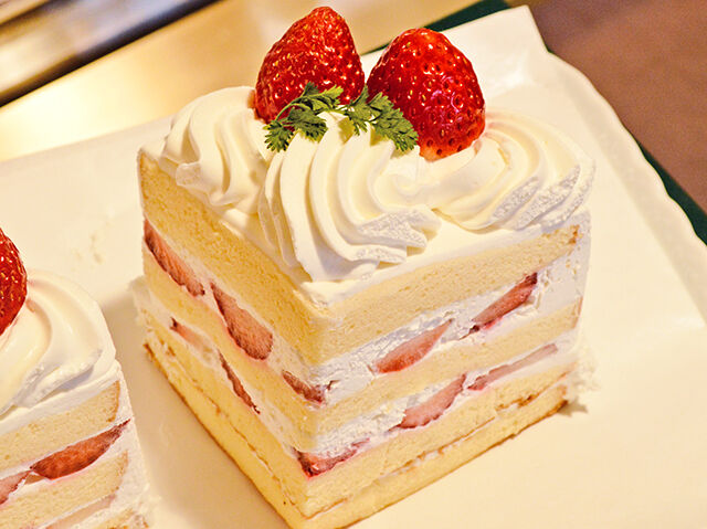 イチゴも生クリームもダブル！BIGショート☆