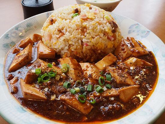 最強コラボ☆激旨辛な麻婆豆腐&チャーハン♪ 
