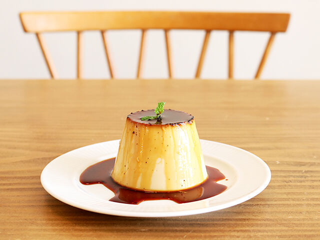 シンプルisベスト！人気カフェの絶品プリン☆