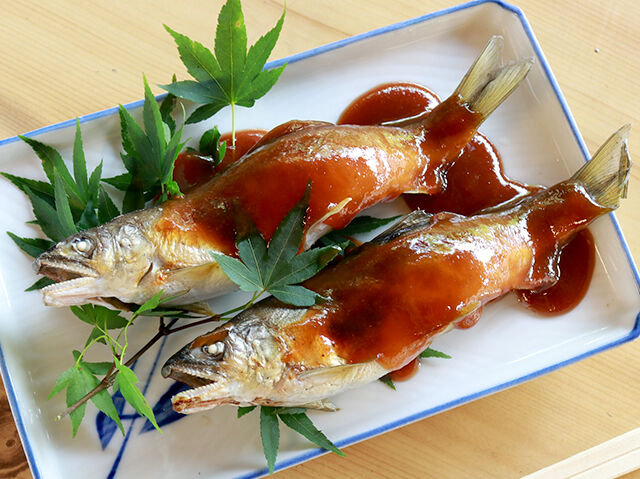 とろ〜り甘い田楽味噌でいただく荒川の絶品鮎★