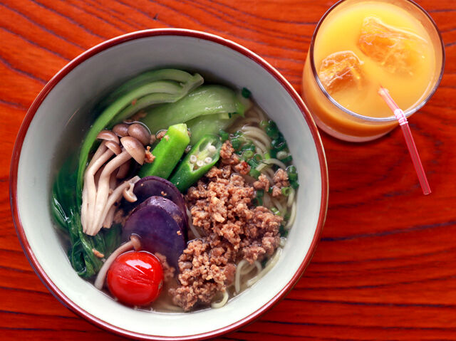 美食中華を家族で満喫★とちぎ野菜たっぷりラーメン