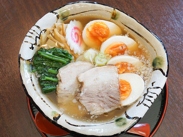 那須御養卵が2倍増し！背脂あっさり系ラーメン