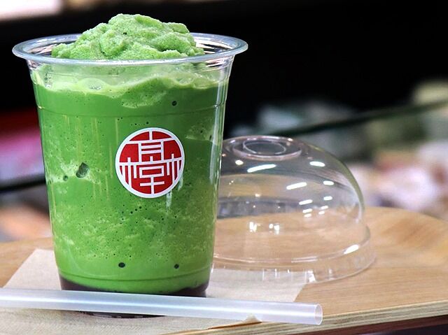 抹茶と餡の黄金比率☆冬こそ飲みたい氷ドリンク