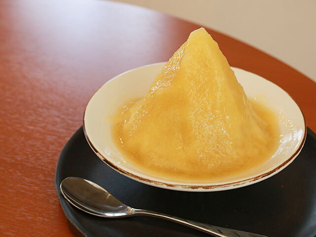 栄養価◎糖度◎まるごとアールスメロンかき氷！