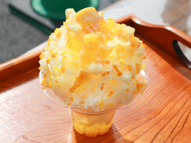 夏フルーツが爽やかに弾ける☆プレミアムかき氷