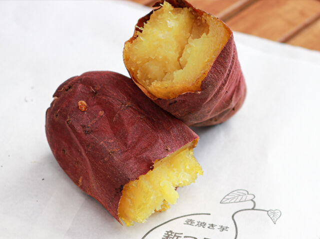 想いを込めて焼いています♪壺焼き芋にゾッコン