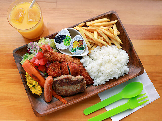 キッズも大人も大喜び★食べ応え◎な盛りプレート