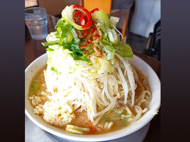 【大田原市】麺の上にもやしのタワーが出来てました！（麺屋 たか）