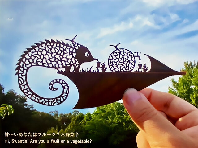 【宇都宮市】栃木県初開催！リト@葉っぱ切り絵展に感動！（FKD宇都宮店）