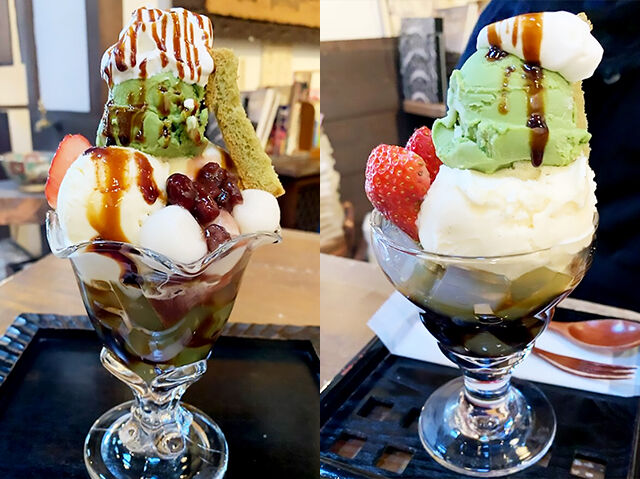 【宇都宮市】レトロ感満載の抹茶パフェを味わえるお店（カフェ ギャラリー 柚）