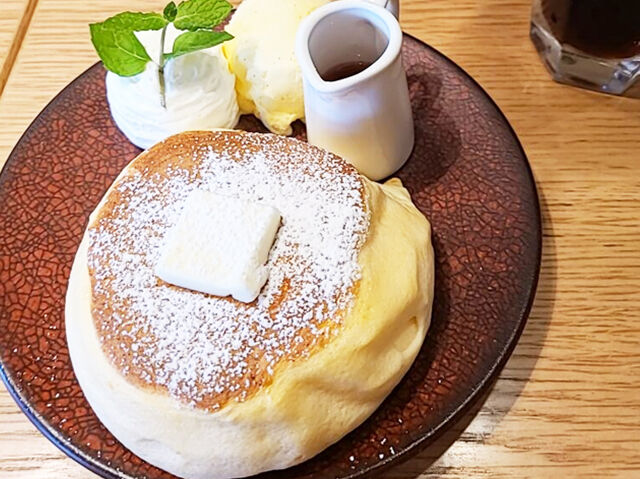 【鹿沼市】大好きなパンケーキが付いた人気ランチセット（芭莉PAN田）
