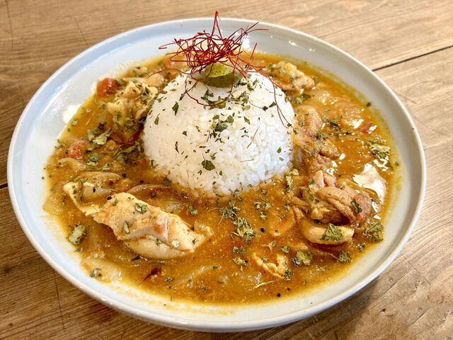 【小山市】コーヒー専門店の絶品、塩麹鶏肉スープカレー！（Cafe FUJINUMA）