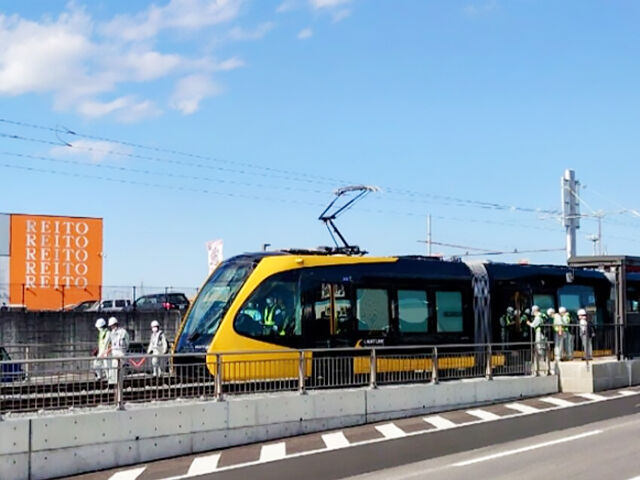 【宇都宮市】試運転!!!必見ですよ～！ライトライン8月26日開業（芳賀・宇都宮LRT）