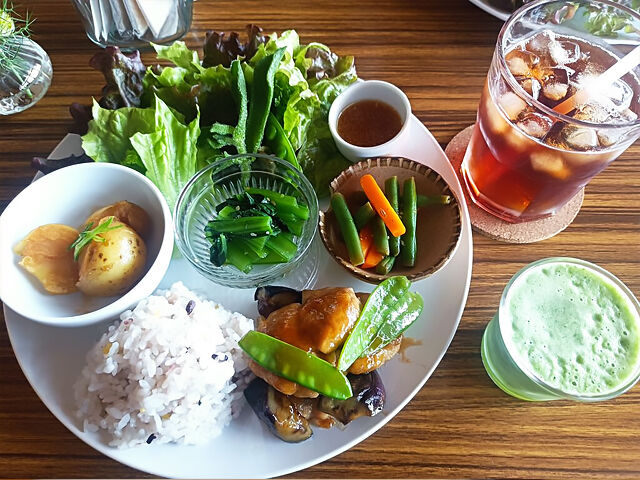 【真岡市】野菜中心の美味しいプレートランチ♪（ハラハチ）