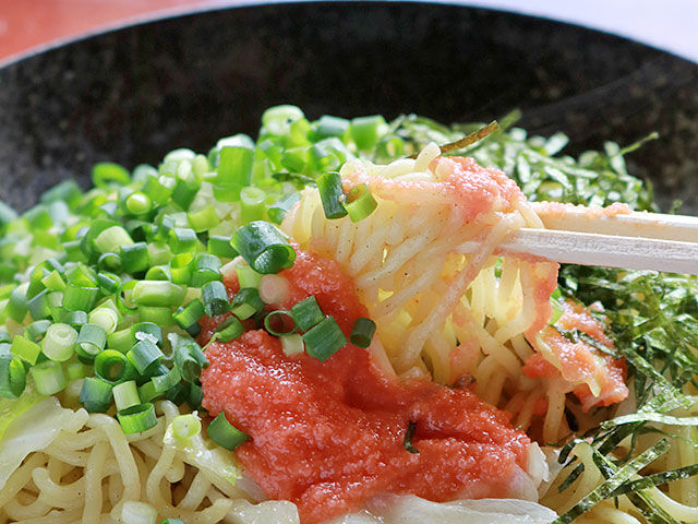 専門店の味！バターが香る明太子の塩焼きそば★