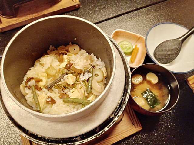 【那珂川町】懐石料理と山菜釜めし、温泉の癒しで贅沢なひととき（南平台温泉ホテル）