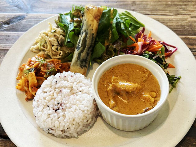 【鹿沼市】この時期にしか出会えない、さつまいものチキンカレー（cafe metsa）