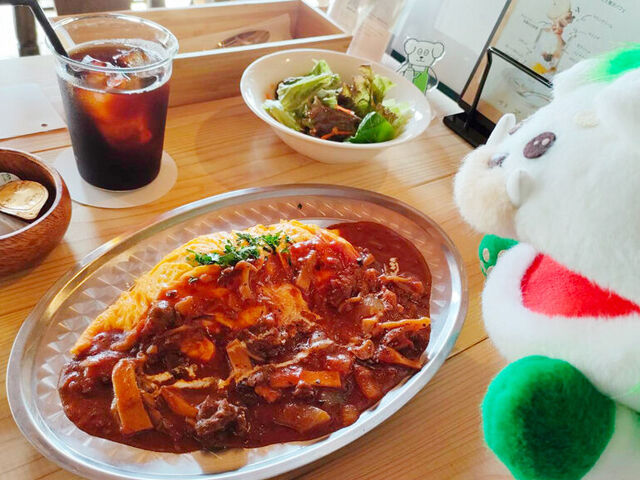 【栃木市】ボリューム満点！特製オムハヤシ（みんなのおうち 喫茶ヌック）