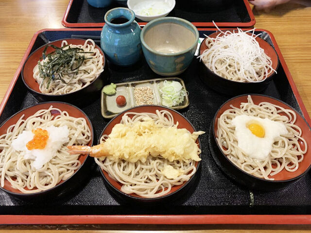 【小山市】細麺コシ強！透き通る、5色蕎麦に舌鼓（手打そば 小川屋）