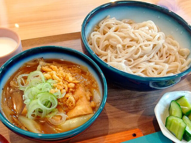【さくら市】住宅街の中で発見！麺工房の肉汁つけうどん(創作めんダイニング なかやま)