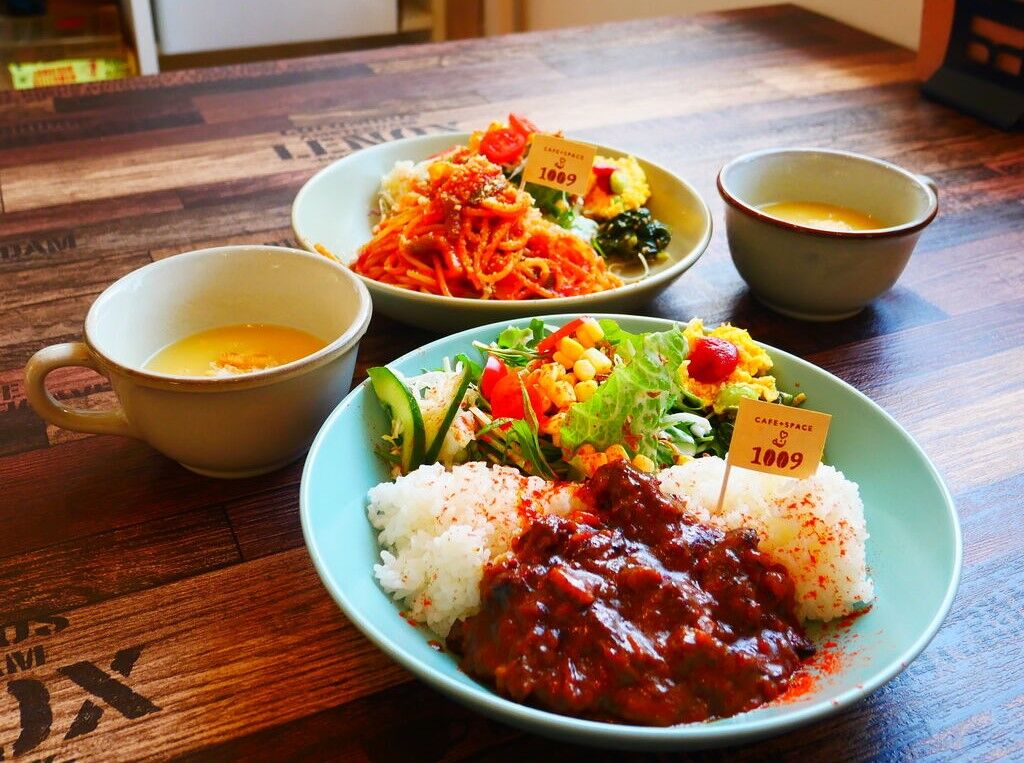 【さくら市】可愛いランチの旗☆心地よいカフェ時間(CAFE＋SPACE 1009)