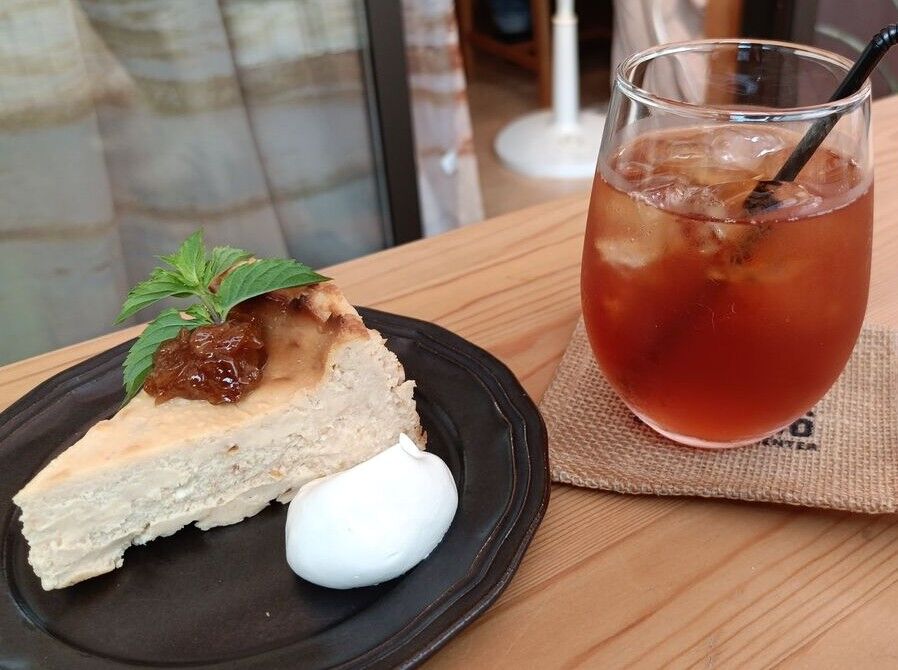 【上三川町】甘酸っぱさにキュン♡梅ジャムのチーズケーキ（Butch cafe）
