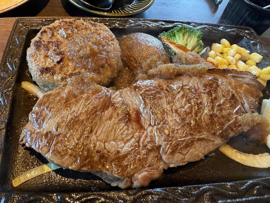 【宇都宮市】お肉をがっつり堪能♡夢のようなコンビめし（ステーキハウス醍醐）