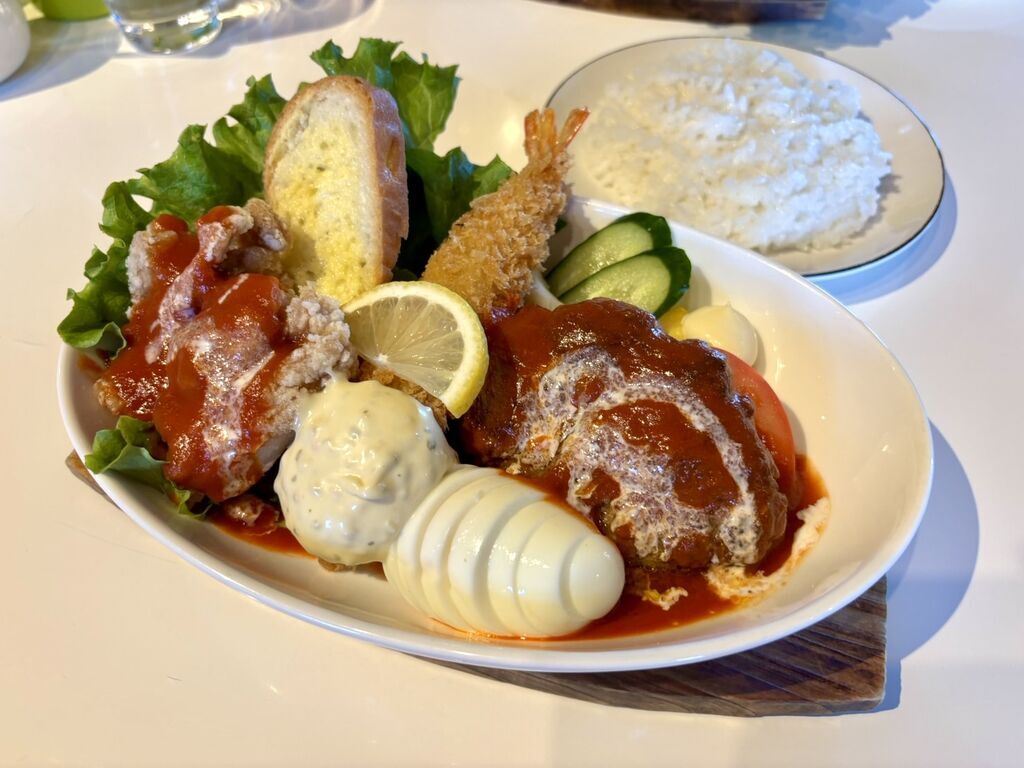 【真岡市】クチコミ通り！お腹いっぱい大満足ランチ☆（cafe COW TOWN）