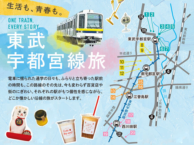 東武宇都宮線旅