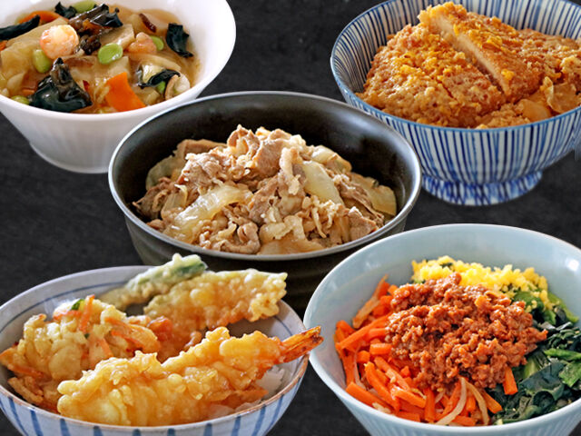 コープデリお試し★人気丼5種9食分が500円とお得！