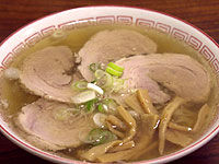 飲んだ後にサッパリ嬉しいラーメン！