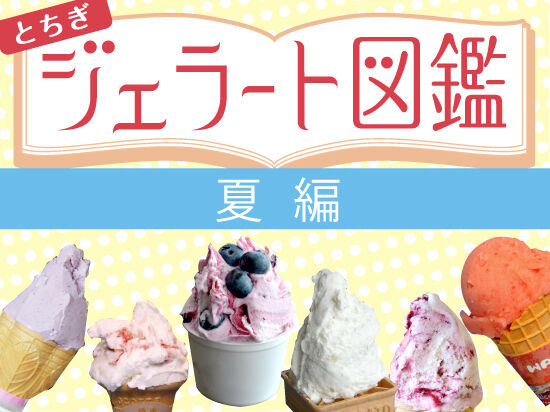とちぎジェラート図鑑【夏編】