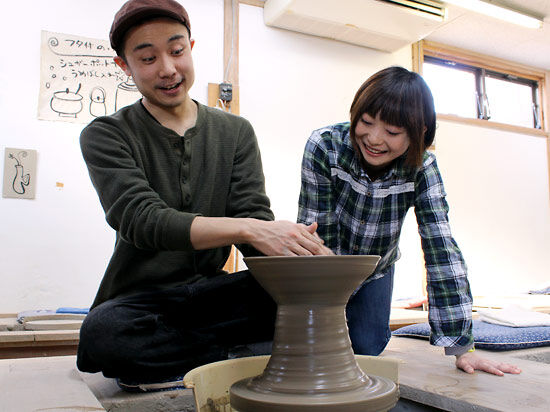 陶芸体験教室　窯元よこやま