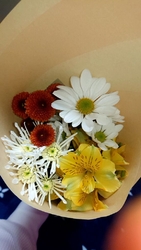 愛犬のお花を買...