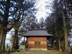 公民館の側にあ...