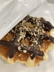 ワッフルをいた...