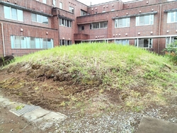 菊池病院の南側...