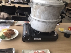 冬の時期は牡蠣...