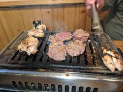 同僚と夜に来店...
