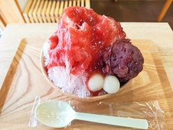 かき氷を食べに...