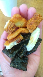 沢山のお煎餅が...