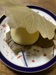 柏餅の味噌で白...
