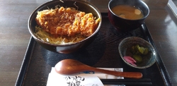 美味しいカツ丼...