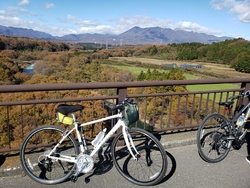 サイクリングの...