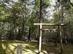 古峰ヶ原山頂付...