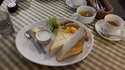 少し早起きして...
